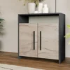 Set Mobila Dormitor Gri Noce C1
