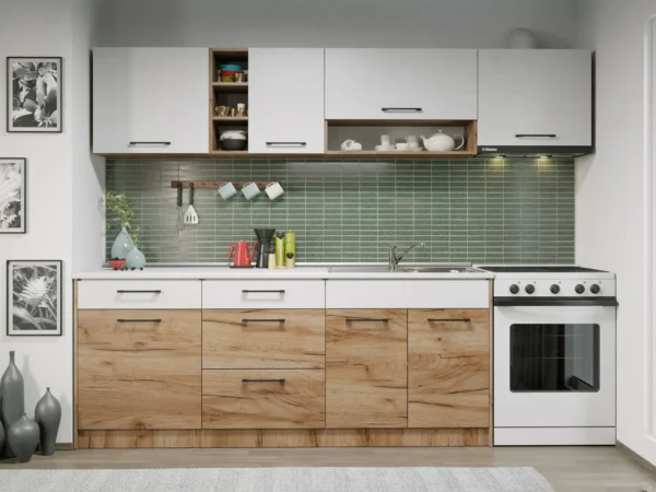 Set Mobila Bucatarie Gastro 260 AlbStejar