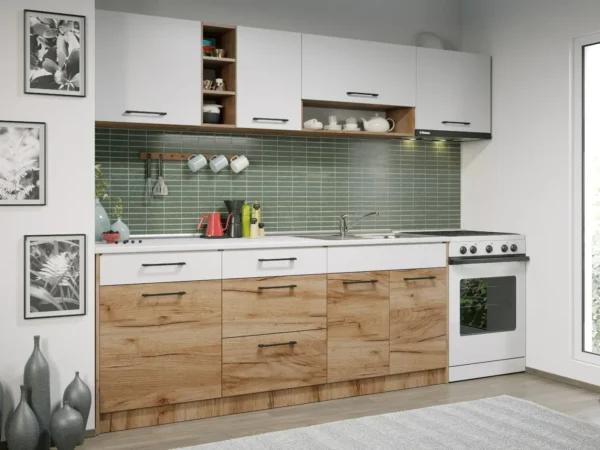 Set Mobila Bucatarie Gastro 260 AlbStejar
