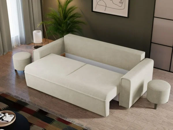 Canapea Blanca Coral 65