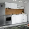 Set Mobila Bucatarie Mina Pure 260 Alb
