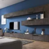 Mobila Sufragerie Gri Beton