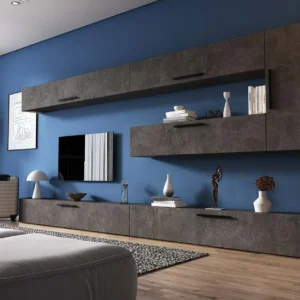 Mobila Sufragerie Gri Beton